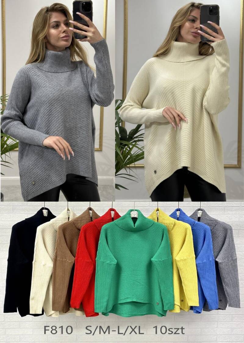 Swetry damskie Roz S/M-L/XL, Mix Kolor Paczka 10 szt